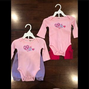 Girl’s onesies and pants